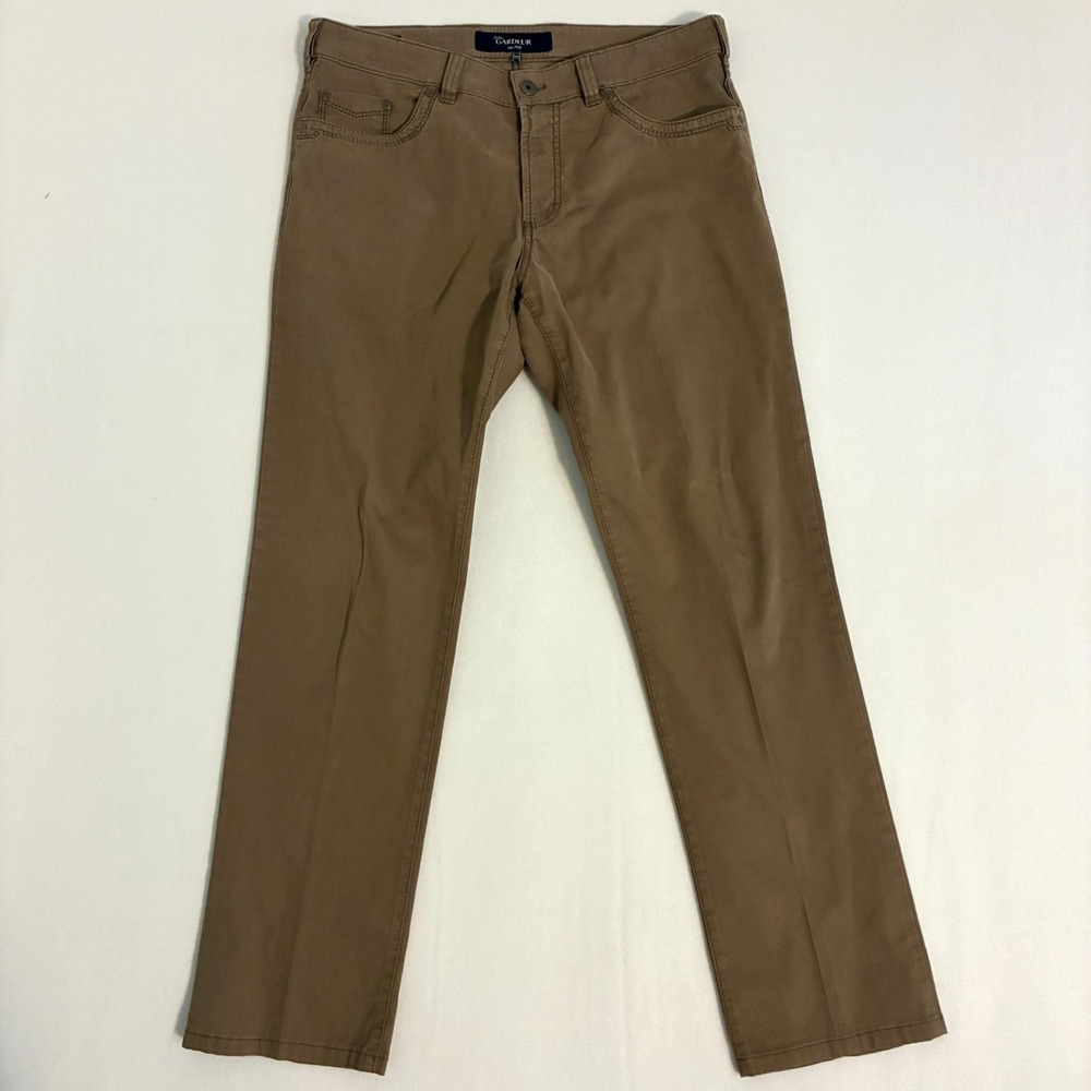 Atelier Gardeur Nevio Pants Mens 36x34 (Fits 36x33) Regular Fit‎ Preppy Designer